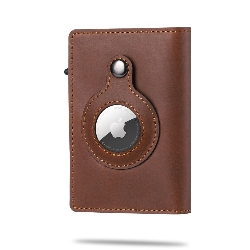 Carbon Fiber Wallet with Airtag Slot for Men | Ka-mostore