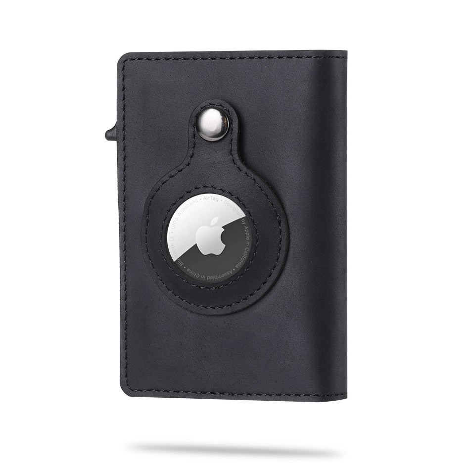 Carbon Fiber Wallet with Airtag Slot for Men | Ka-mostore