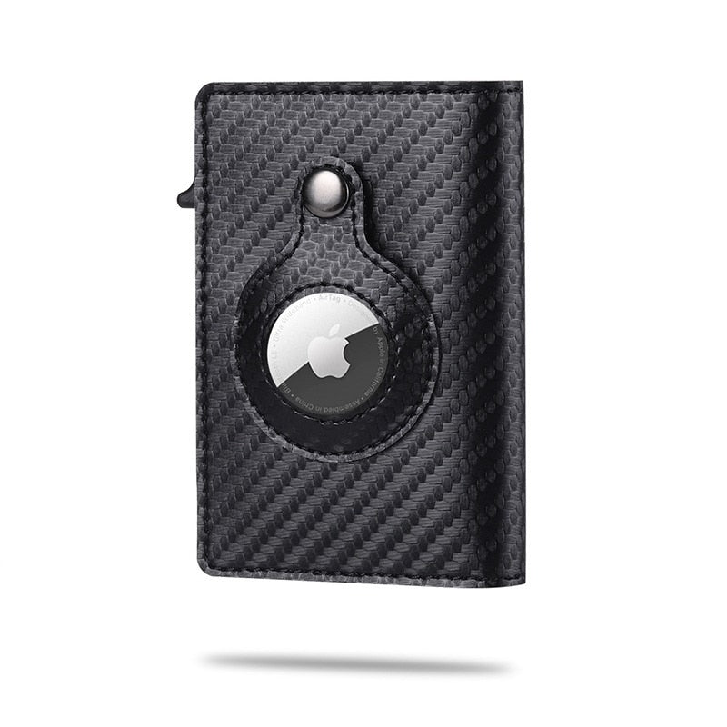 Carbon Fiber Wallet with Airtag Slot for Men | Ka-mostore