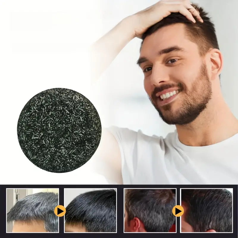 Men's Grey Coverage Shampoo Bar | Ka-mostore