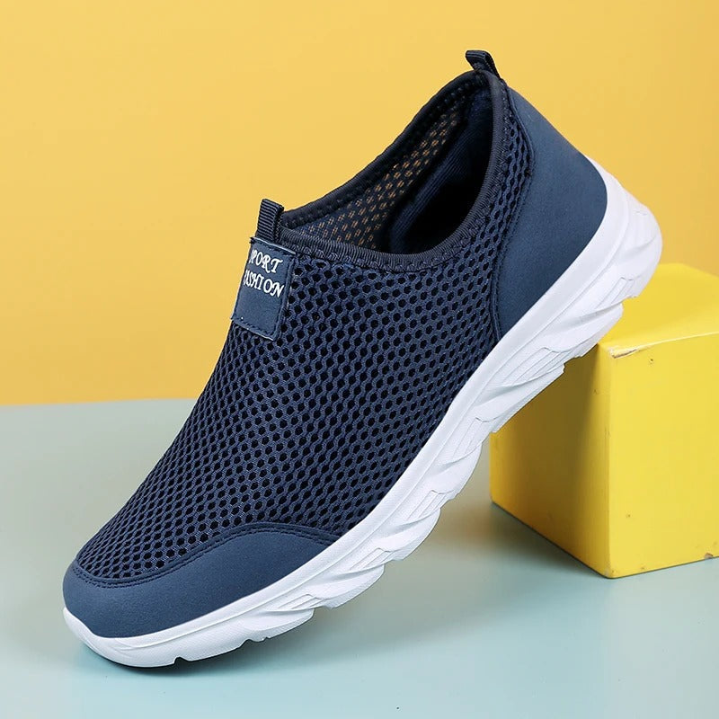 Breathable Orthopedic Mesh Slip-On Shoes | Ka-mostore