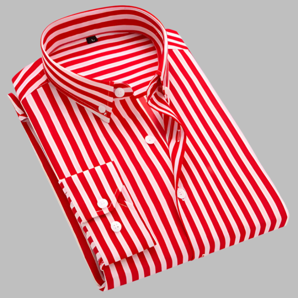 Behagelig stribet Oxford-skjorte | Ka-mostore