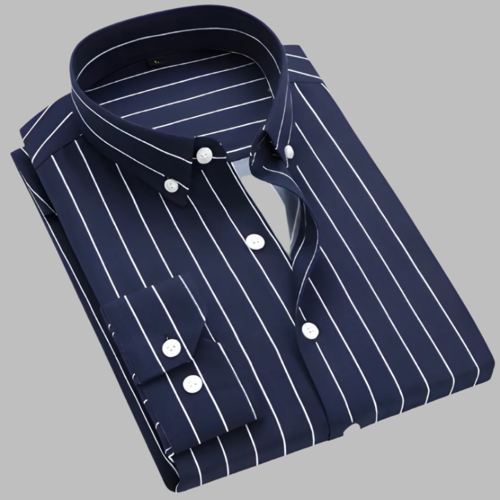 Behagelig stribet Oxford-skjorte | Ka-mostore