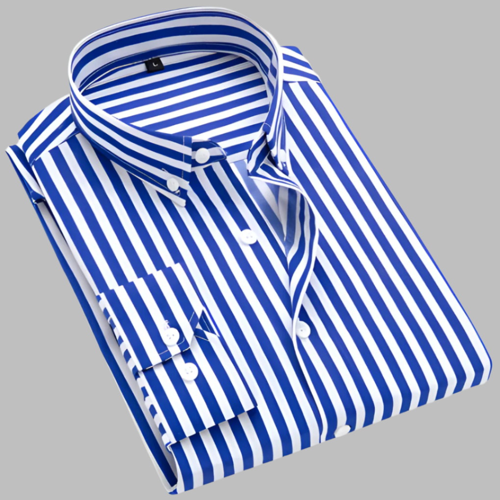 Behagelig stribet Oxford-skjorte | Ka-mostore