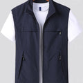 Men's Zip Front Vest with Pockets | Ka-mostore
