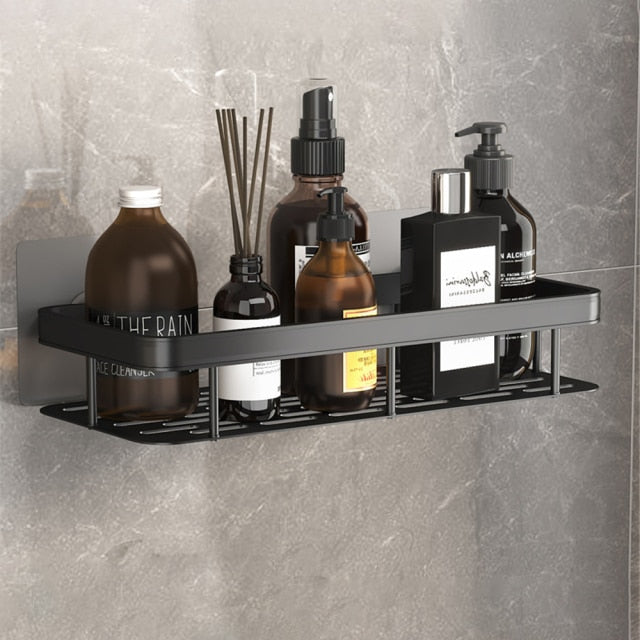 Metal Suction Cup Bathroom Shelves | Ka-mostore