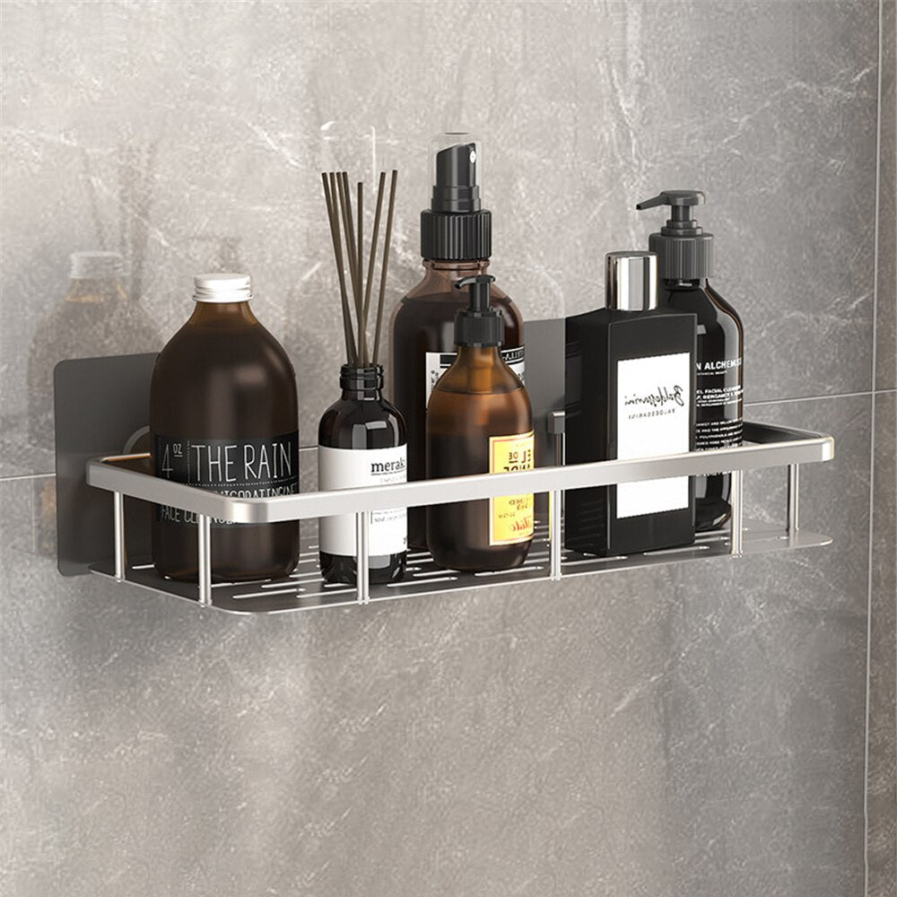 Metal Suction Cup Bathroom Shelves | Ka-mostore