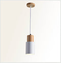 Metal Wood Pendant Light | Modern Industrial Design | Ka-mostore