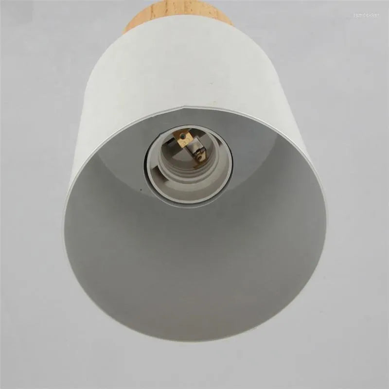 Metal Wood Pendant Light | Modern Industrial Design | Ka-mostore