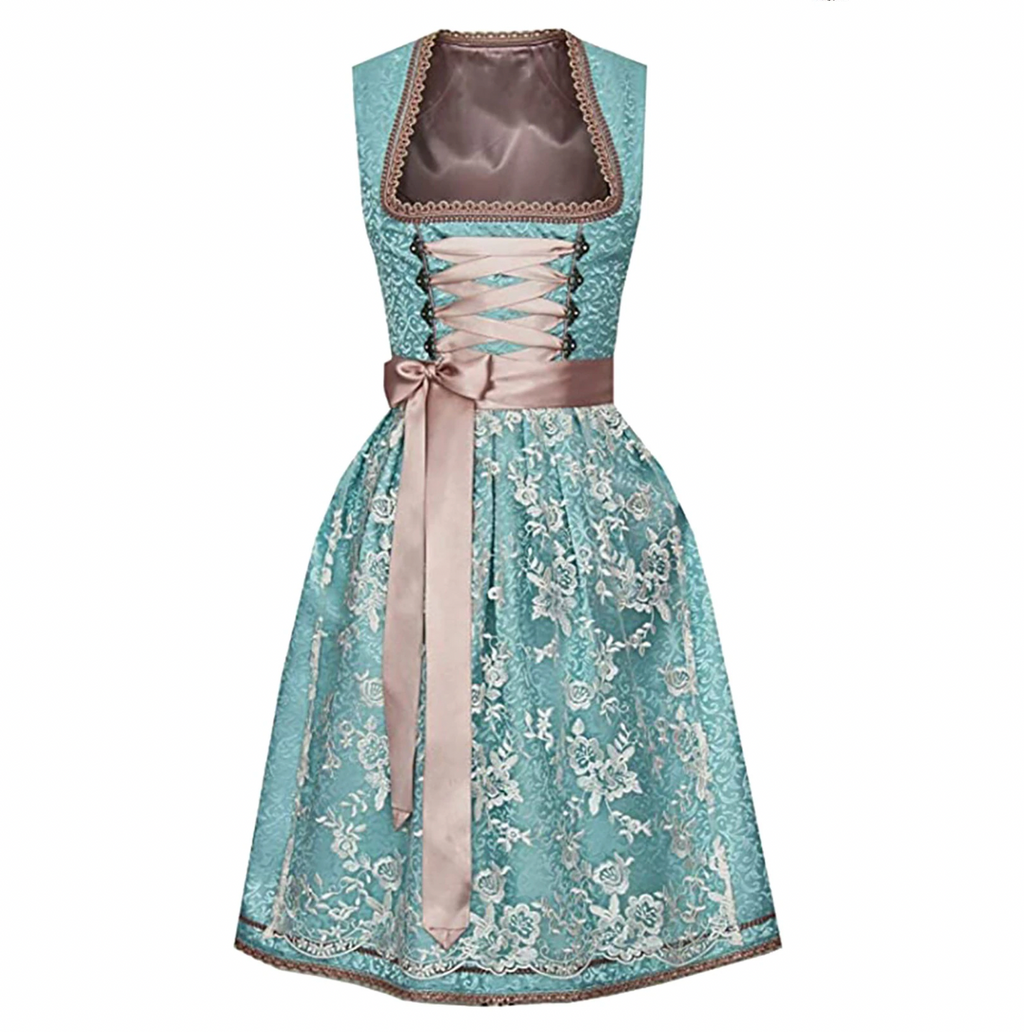 Ornate blonde Trachten-kjole til kvinder | Ka-mostore
