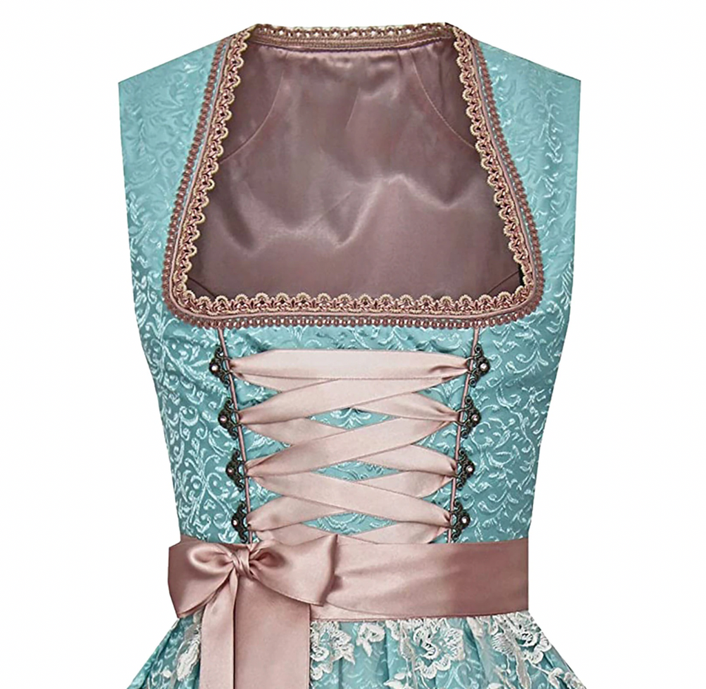 Ornate blonde Trachten-kjole til kvinder | Ka-mostore