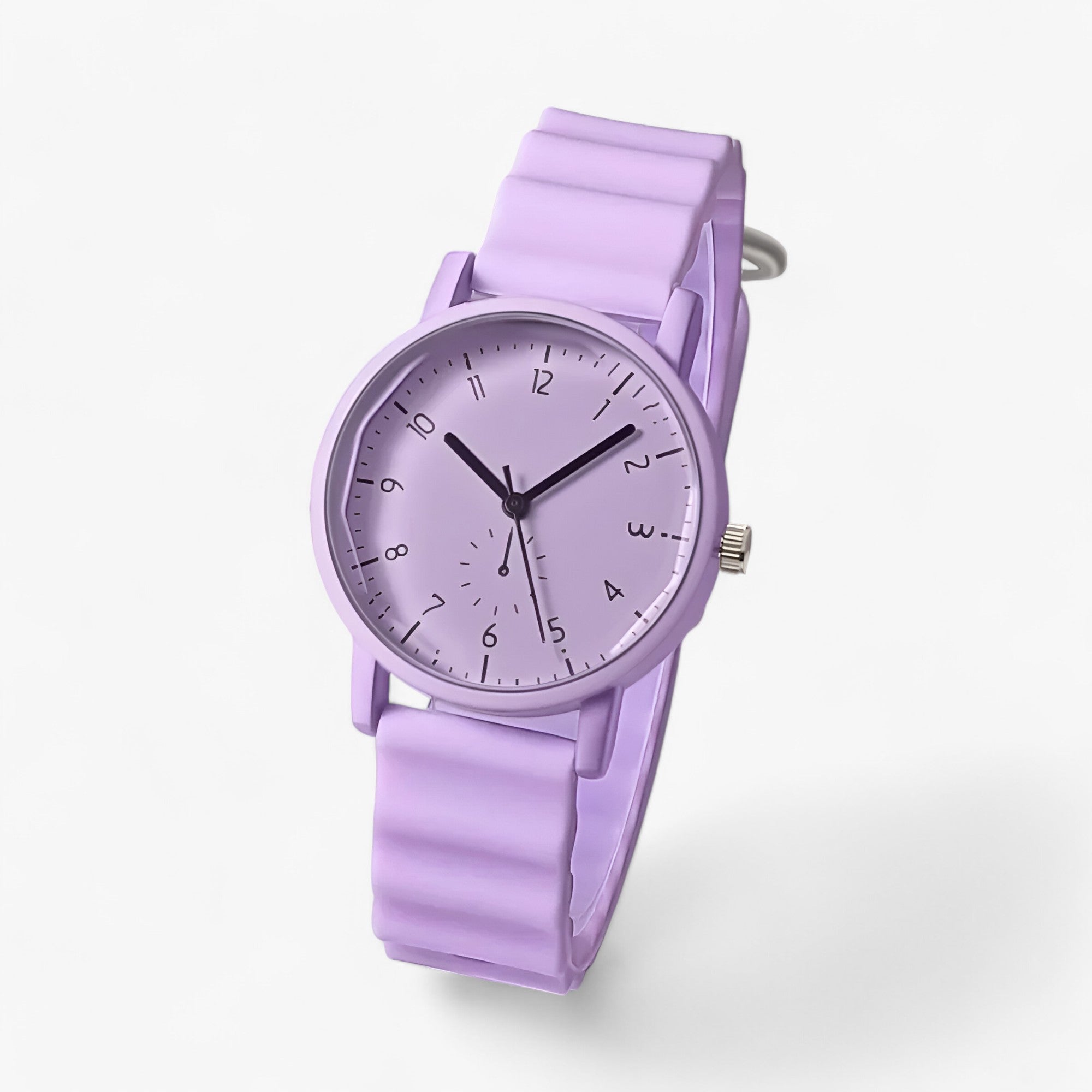 Hodinky Mina Jelly – barevné quartzové hodinky s elegantním silikonovým vlnitým řemínkem | Ka-mostore