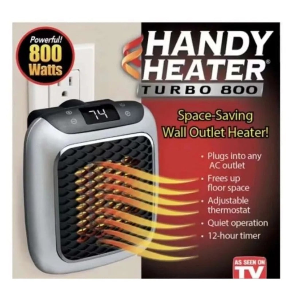 Mini Electric Heater Compact Fan Heater with Remote Control | Ka-mostore