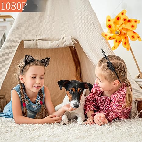 Telecamera Wi‑Fi HD compatta: visualizzazione remota wireless per interni/esterni | Ka-mostore