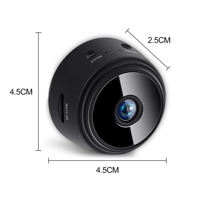 Cámara inalámbrica HD compacta con soporte magnético | Ka-mostore