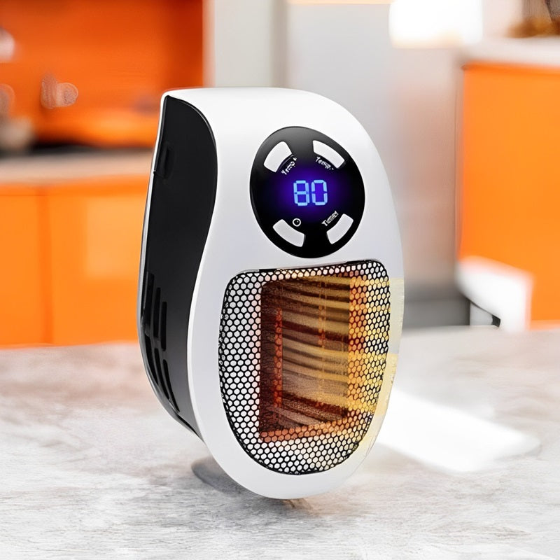 Mini Portable Heater with LED Display and Smart Temperature Control | Ka-mostore
