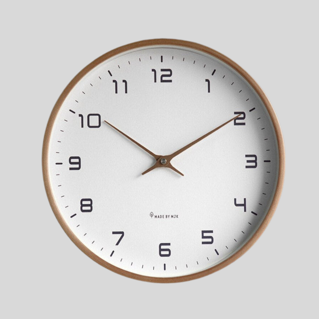 Minimalist Wall Clock Silent Movement | Ka-mostore