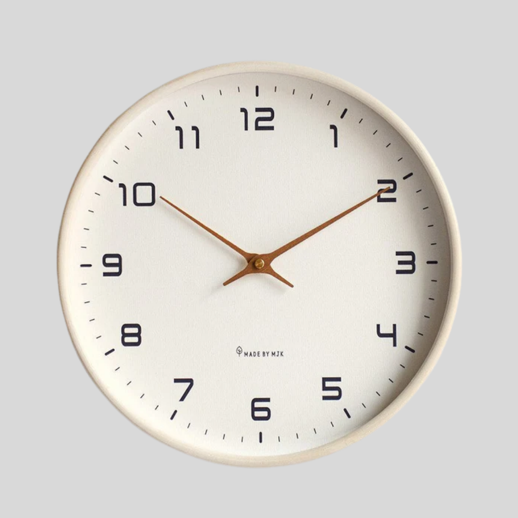 Minimalist Wall Clock Silent Movement | Ka-mostore