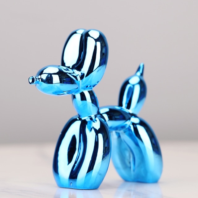 – Modern Balloon Dog Sculpture with Metallic Surface | Ka-mostore