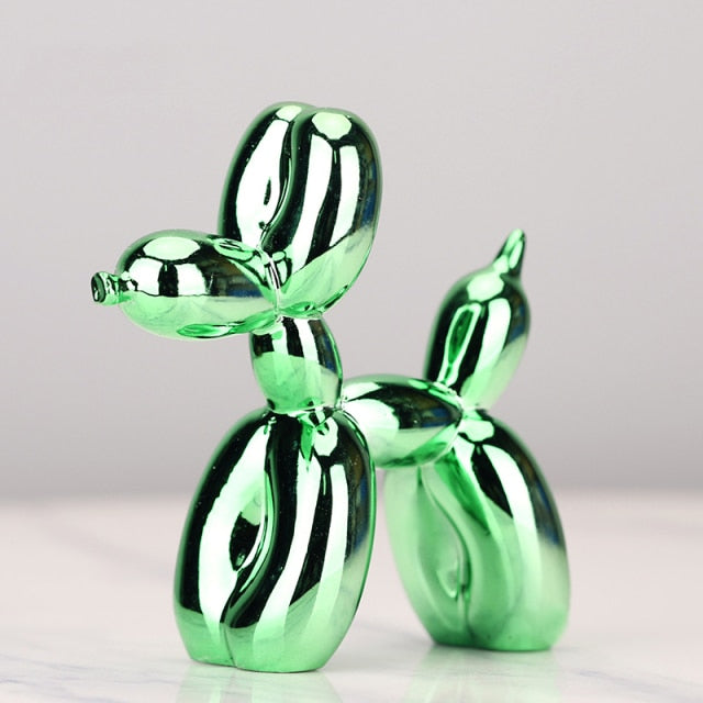 – Modern Balloon Dog Sculpture with Metallic Surface | Ka-mostore