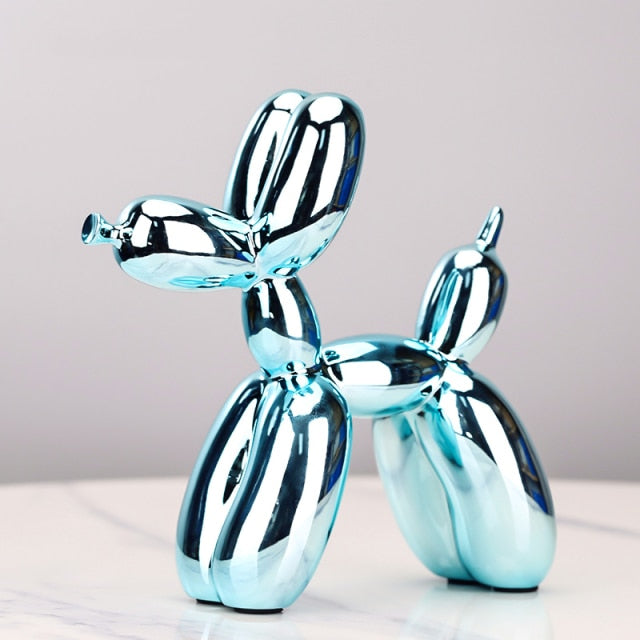 – Modern Balloon Dog Sculpture with Metallic Surface | Ka-mostore