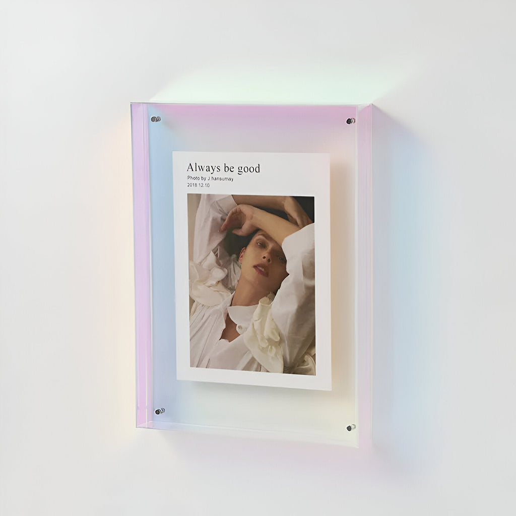 Modern Design Frame Made of Acrylic in Color | Ka-mostore