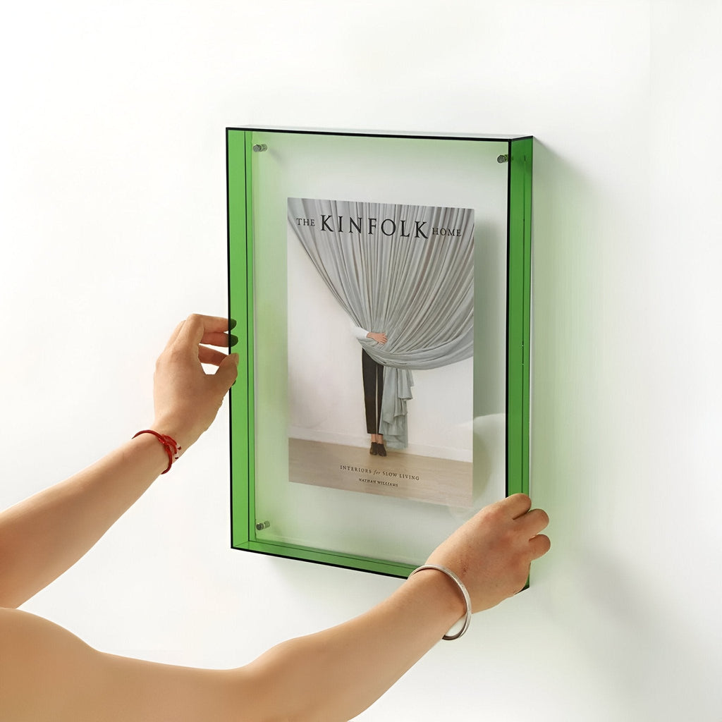 Modern Design Frame Made of Acrylic in Color | Ka-mostore