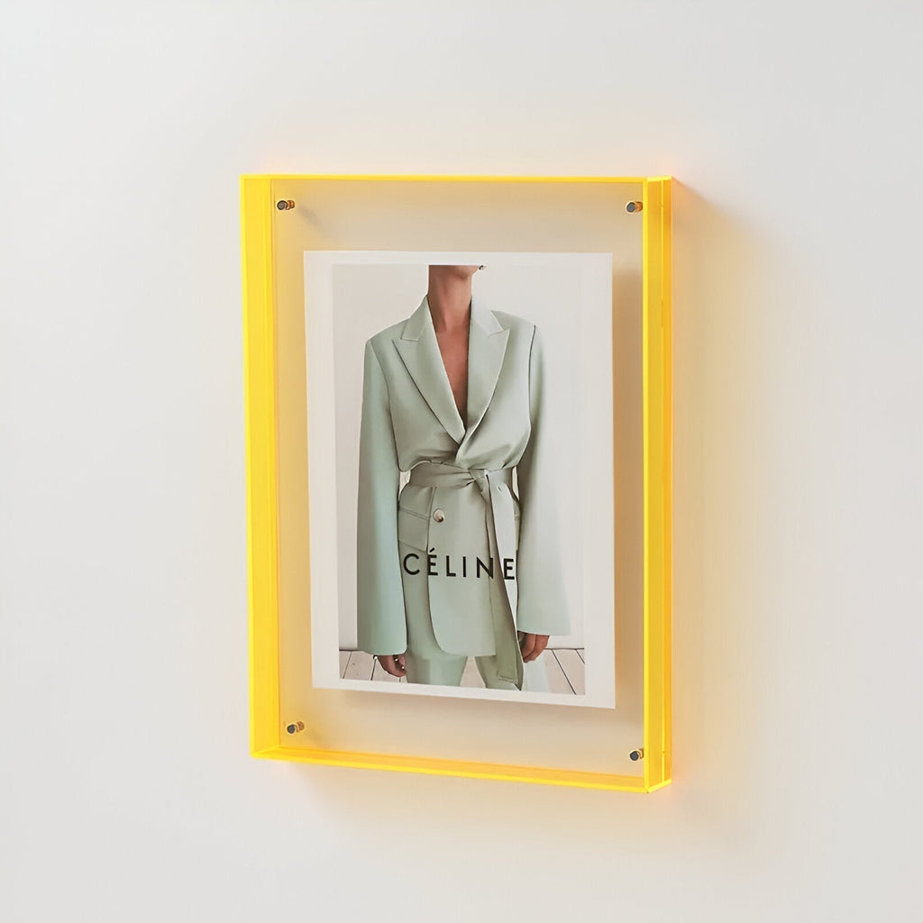 Modern Design Frame Made of Acrylic in Color | Ka-mostore