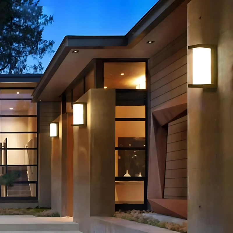 Modern Motion Sensor Outdoor Wall Light | Ka-mostore