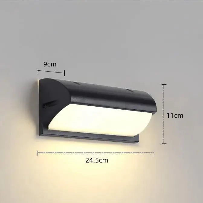 Modern Motion Sensor Outdoor Wall Light | Ka-mostore