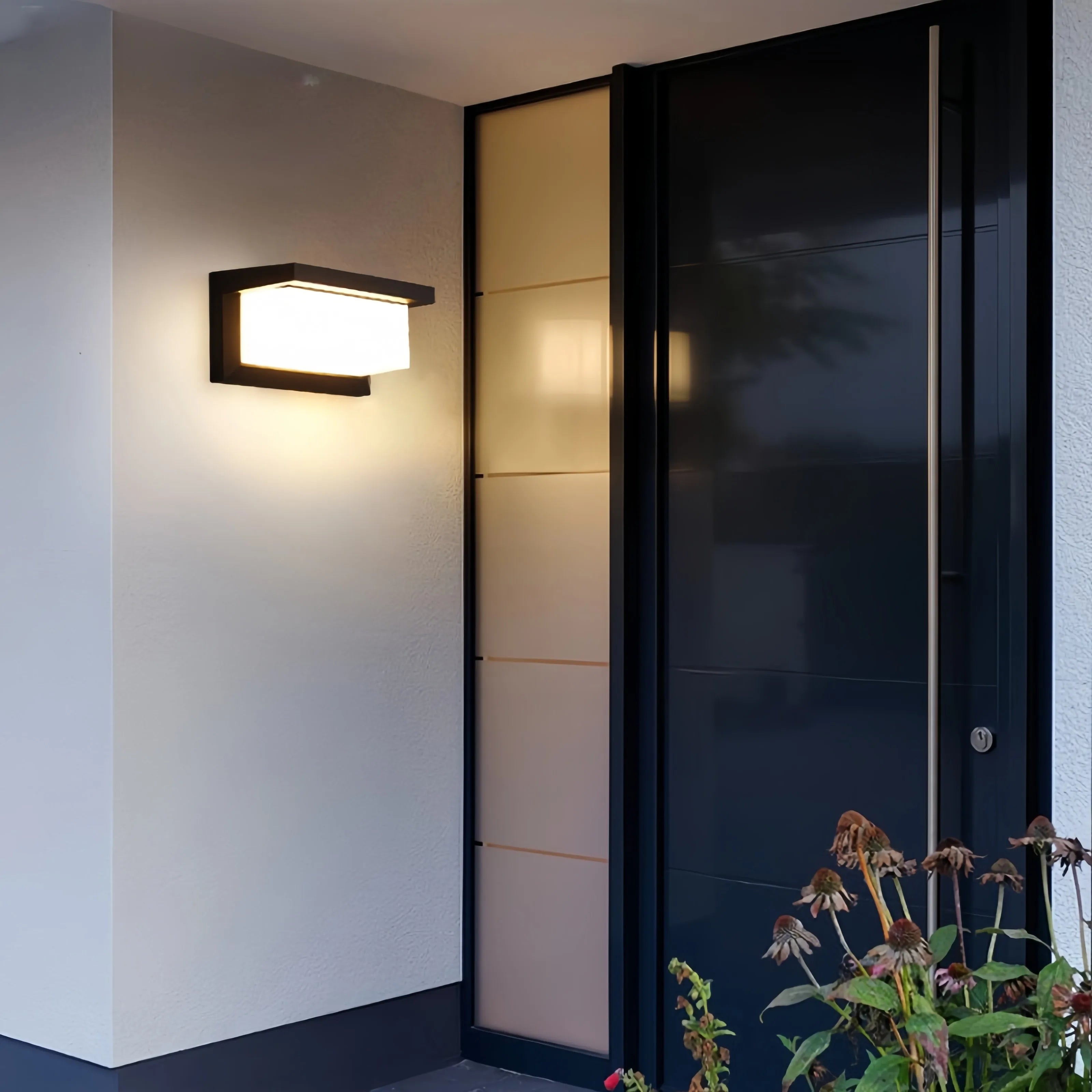 Modern Motion Sensor Outdoor Wall Light | Ka-mostore