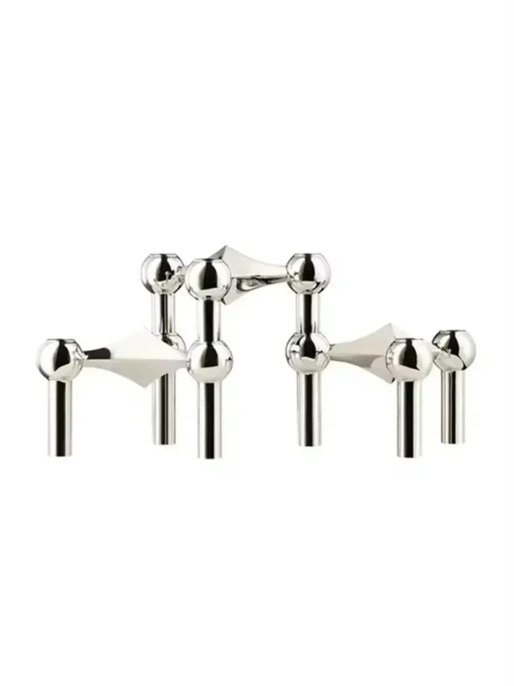 Modular Molecular Metal Candle Holder | Ka-mostore