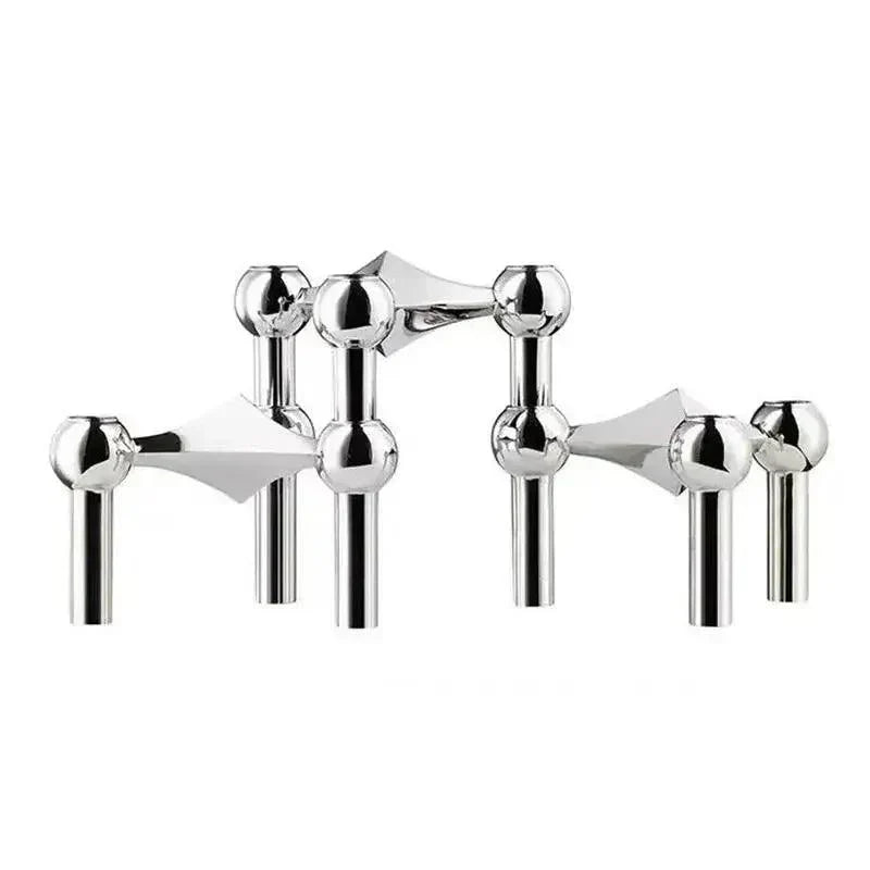 Modular Molecular Metal Candle Holder | Ka-mostore