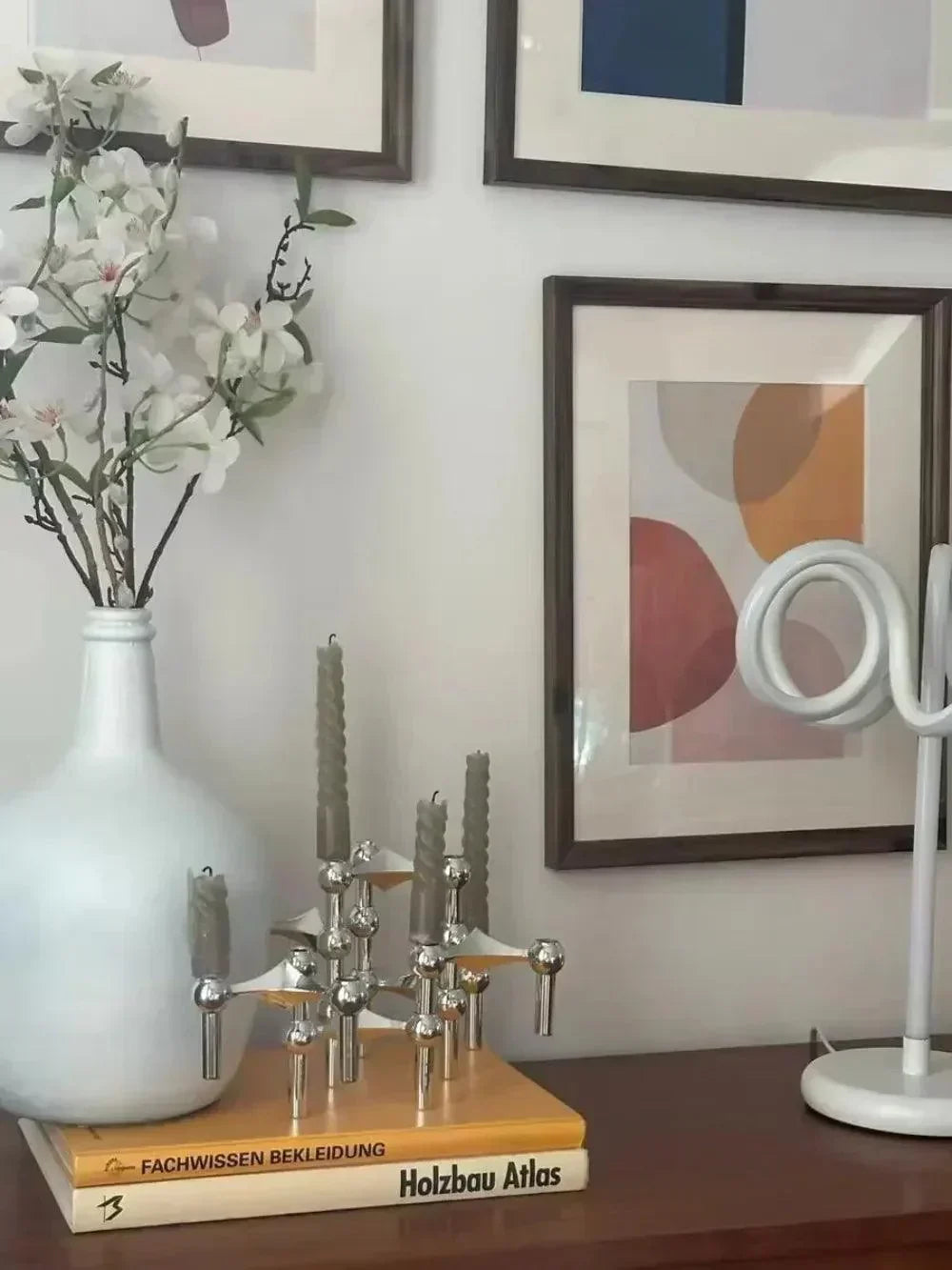 Modular Molecular Metal Candle Holder | Ka-mostore