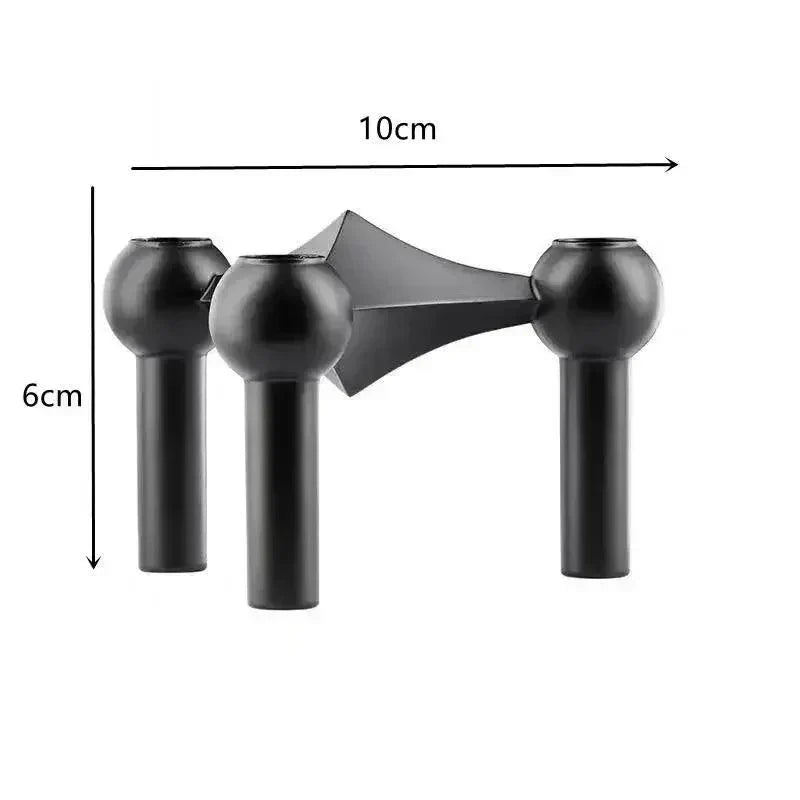 Modular Molecular Metal Candle Holder | Ka-mostore