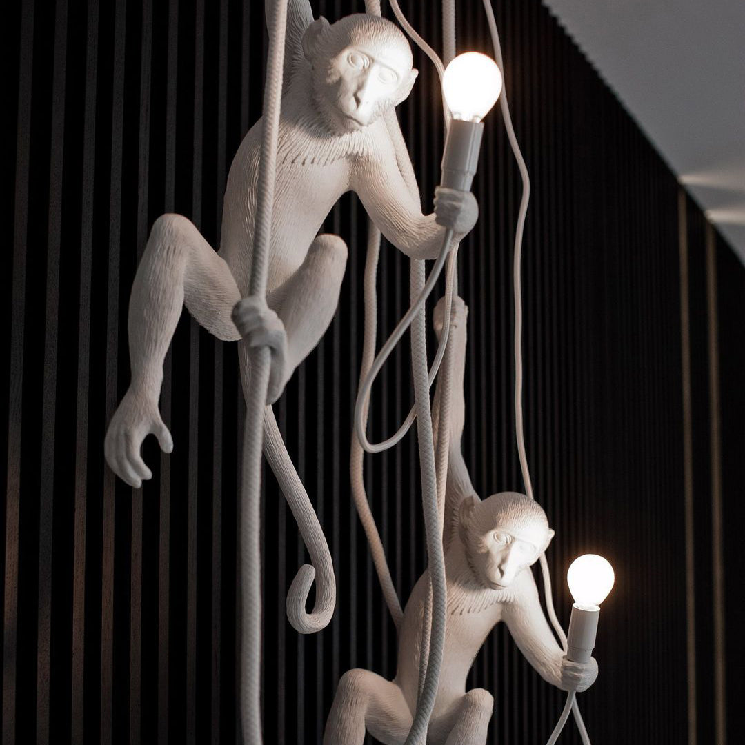 Monkey Pendant Light | Sculptural Design Object | Ka-mostore