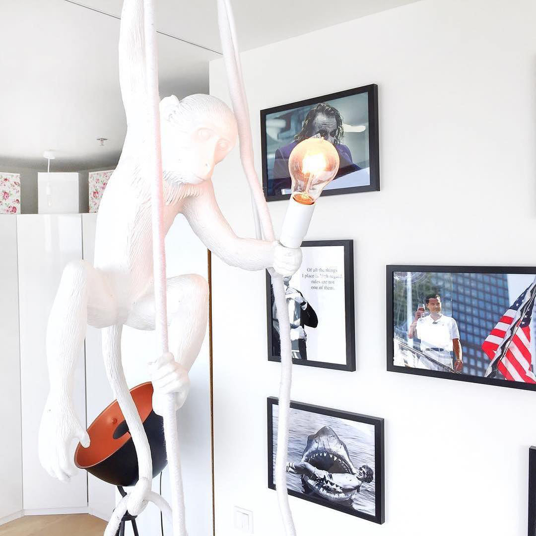 Monkey Pendant Light | Sculptural Design Object | Ka-mostore