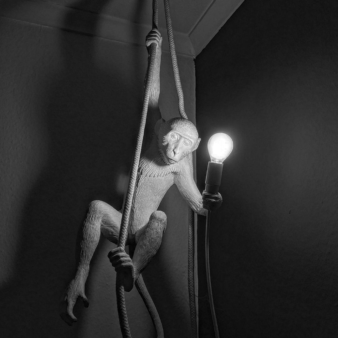 Monkey Pendant Light | Sculptural Design Object | Ka-mostore