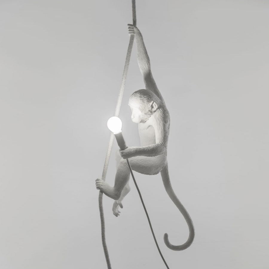 Monkey Pendant Light | Sculptural Design Object | Ka-mostore