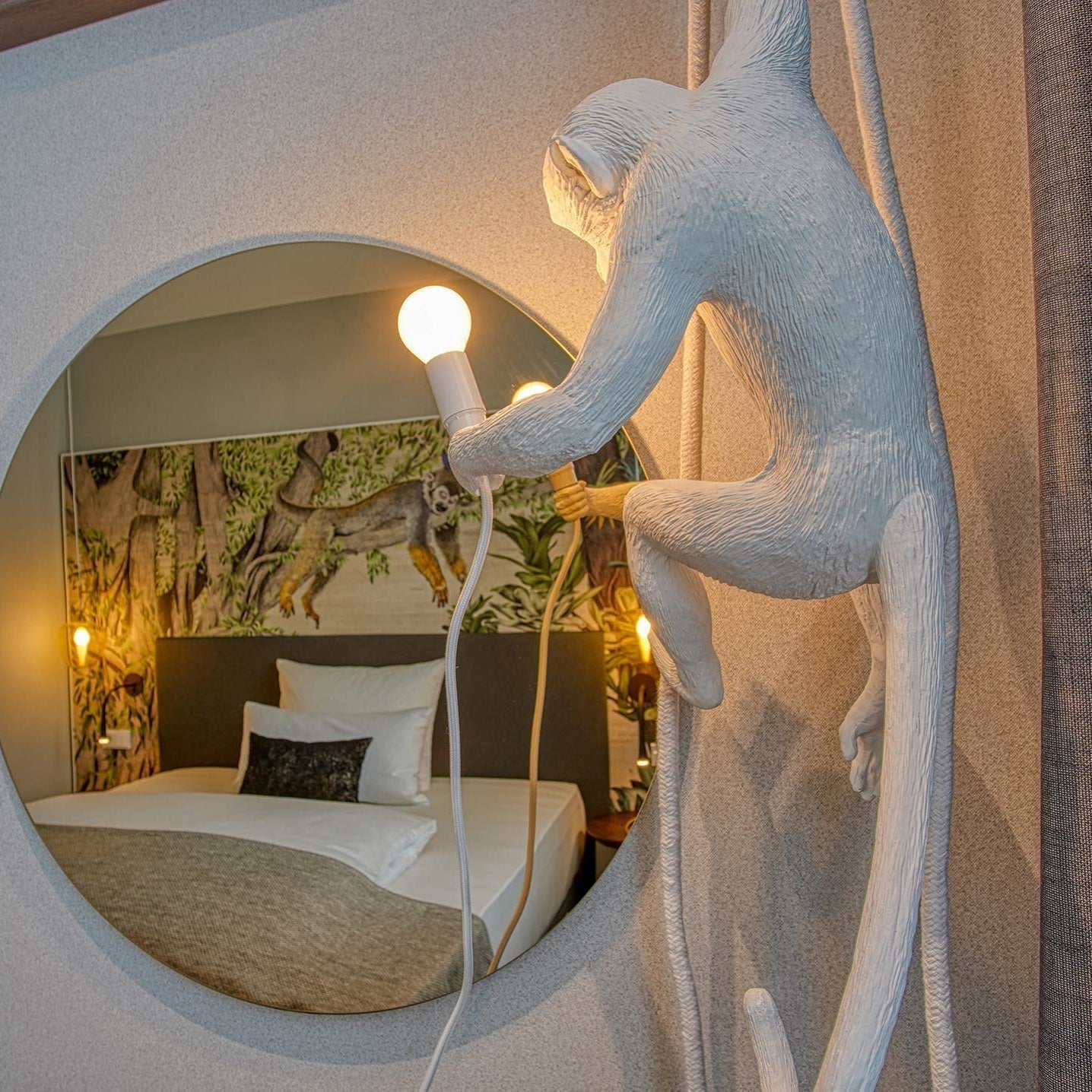 Monkey Pendant Light | Sculptural Design Object | Ka-mostore