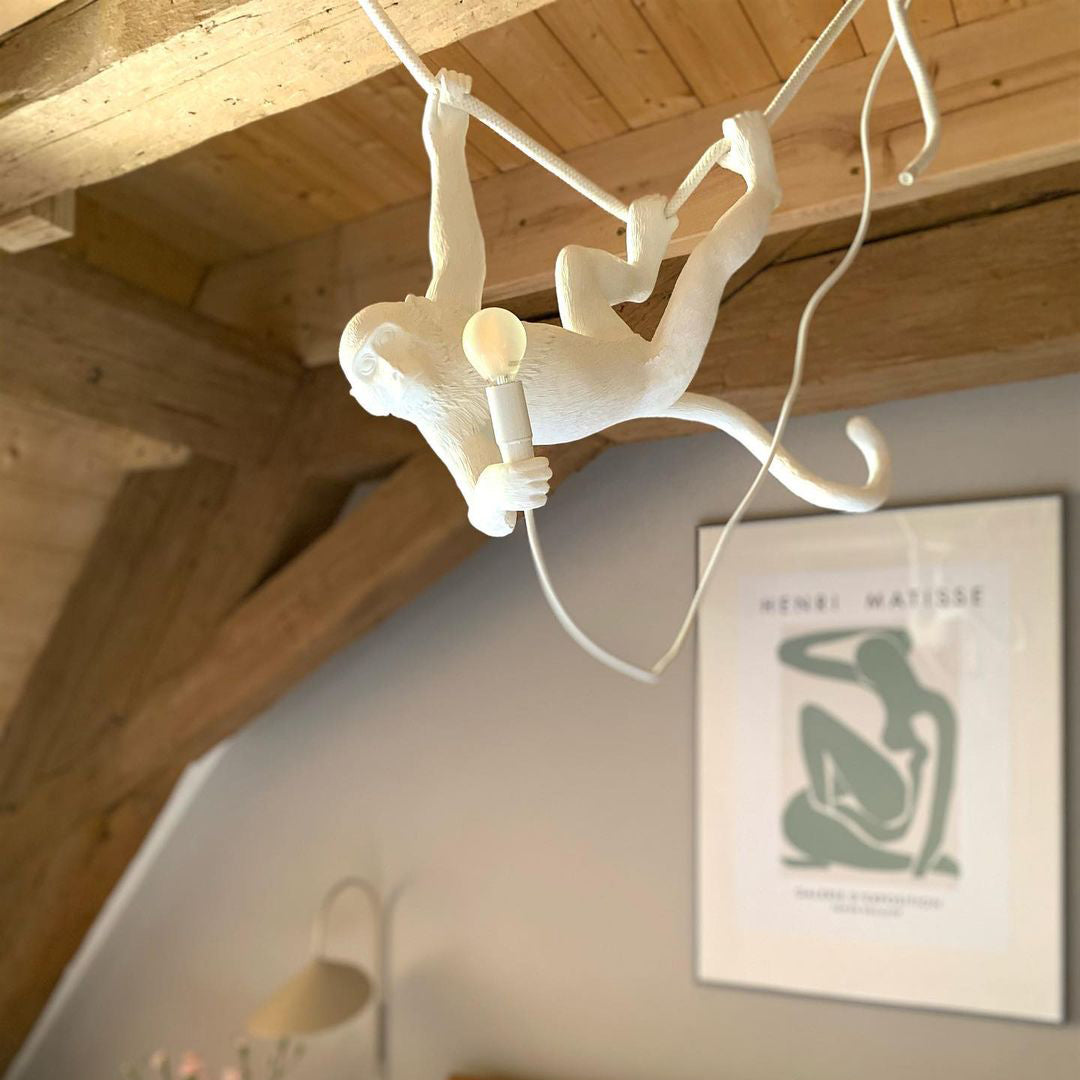 Monkey Pendant Light | Sculptural Design Object | Ka-mostore