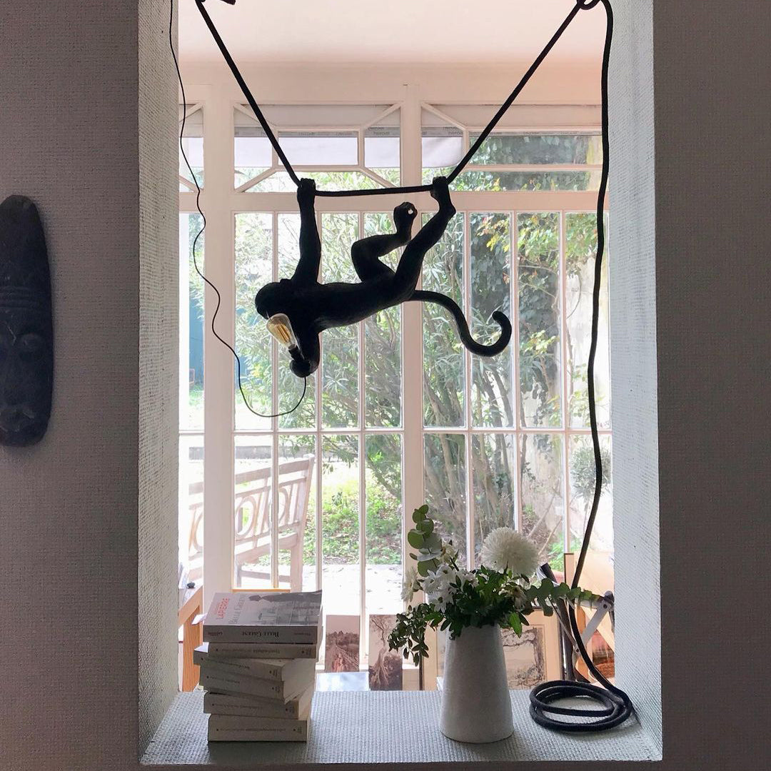 Monkey Pendant Light | Sculptural Design Object | Ka-mostore
