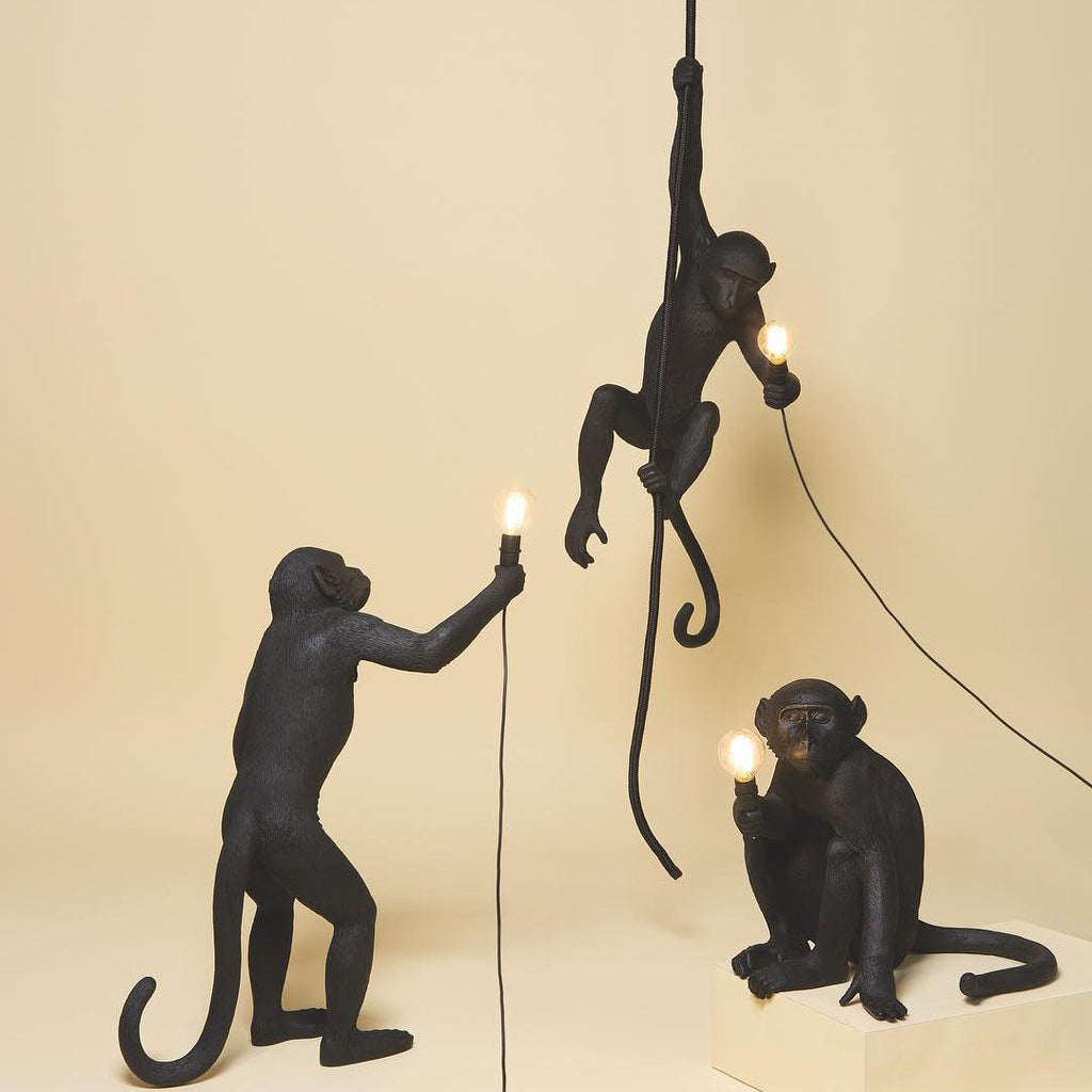 Monkey Pendant Light | Sculptural Design Object | Ka-mostore