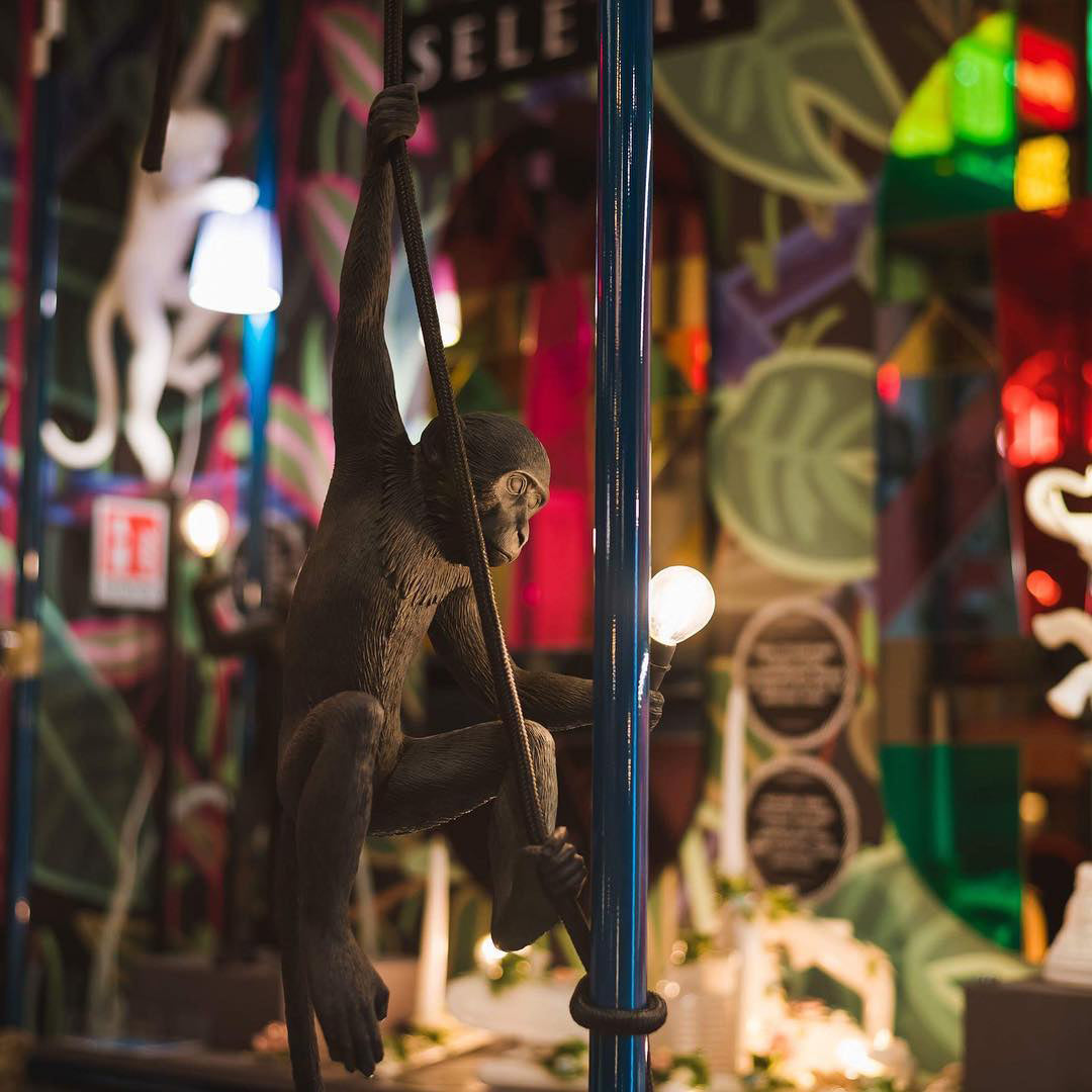 Monkey Pendant Light | Sculptural Design Object | Ka-mostore