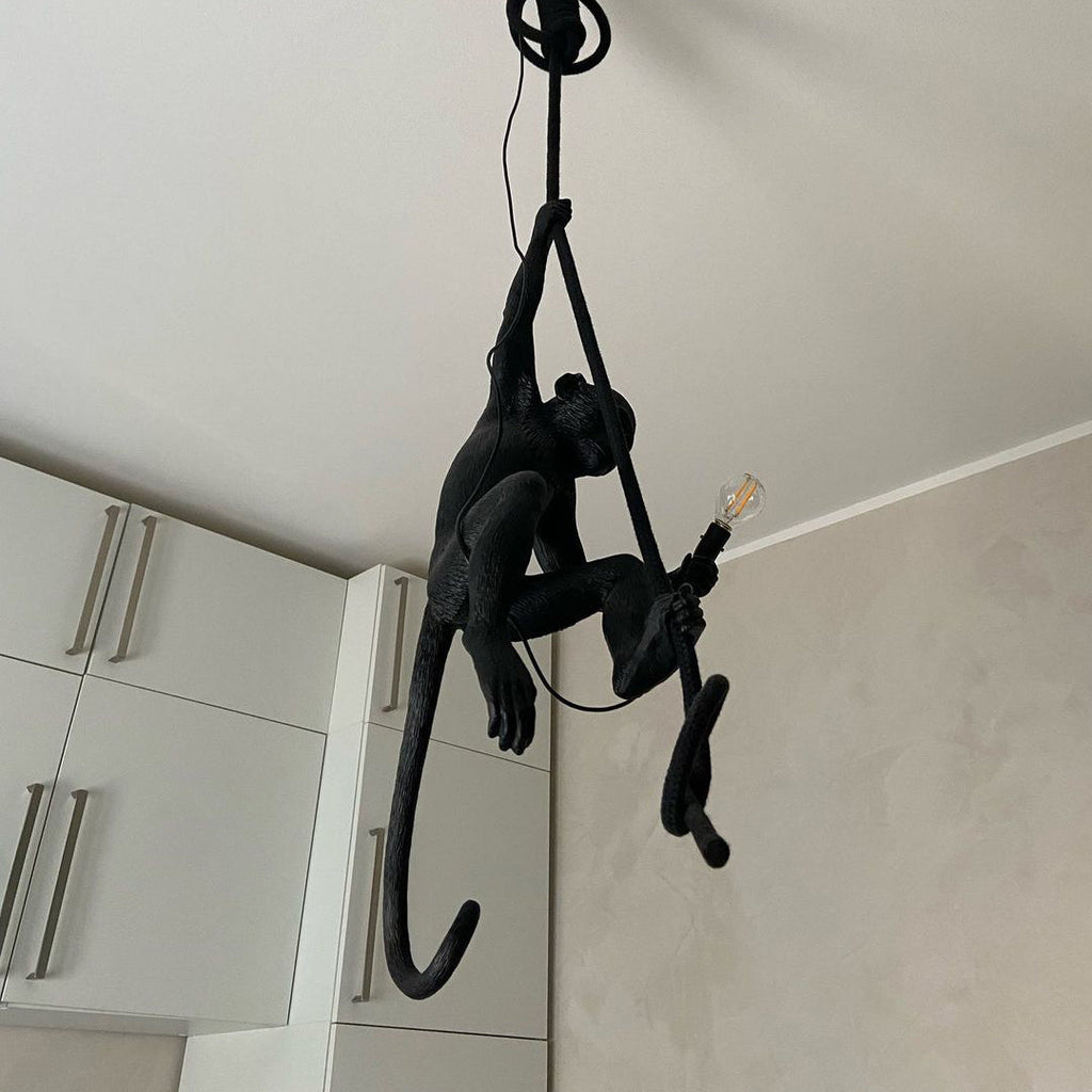 Monkey Pendant Light | Sculptural Design Object | Ka-mostore
