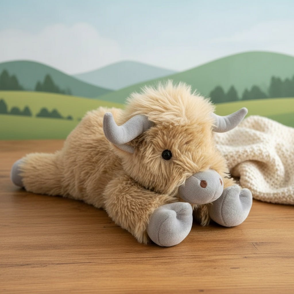MOOLETTE – Lovable Highland Cow Plush with Cozy, Huggable Design | Ka-mostore