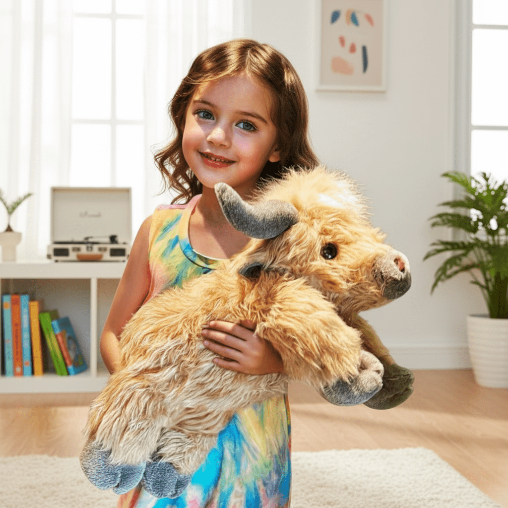 MOOLETTE – Lovable Highland Cow Plush with Cozy, Huggable Design | Ka-mostore