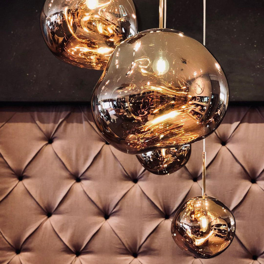 Multi-Arm Pendant Light | Sculptural Melt Design | Ka-mostore