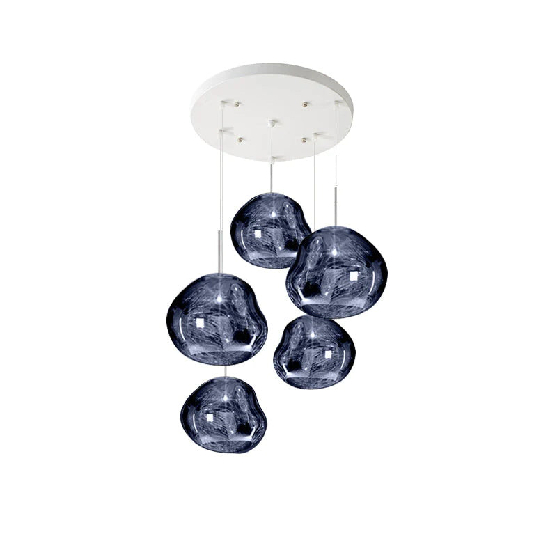 Multi-Arm Pendant Light | Sculptural Melt Design | Ka-mostore