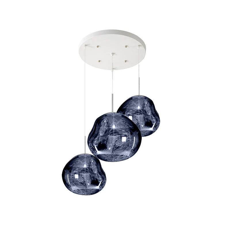 Multi-Arm Pendant Light | Sculptural Melt Design | Ka-mostore